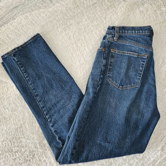 Abercrombie & Fitch Women's Skinny Jeans - Dark Blue - Picture 4 of 8